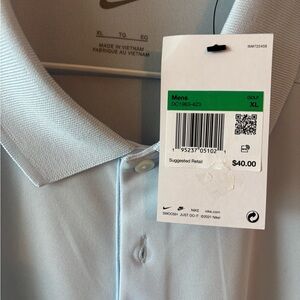Nike Men's Golf Polo Shirt - Light Blue